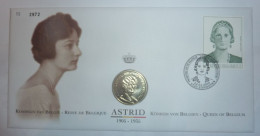 N°2972- NUMISLETTER - ASTRID -REINE DE  BELGIQUE  1905 - 1935  - 22-1-2000  , Voir Les 3 Scans ! - Numisletter