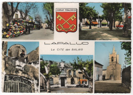 CPSM 84 : LAPALUD - La Cité Des Balais - Ed. Cellard à Bron - Marché Commerces - Lapalud