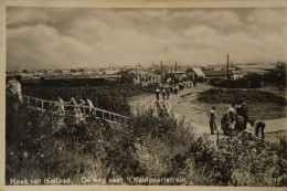 Hoek Van Holland / De Weg Naar 't  Kampeerterrein 1931 - Hoek Van Holland