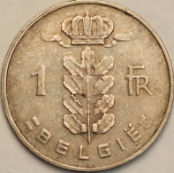 Belgium - Franc 1960, KM# 143.1 (#3129) - 1 Franc