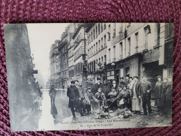 Paris Inondations Rue De La Roquette - La Crecida Del Sena De 1910