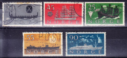 NORVEGE, YT 402/6  Obl,  (8B696) - Used Stamps