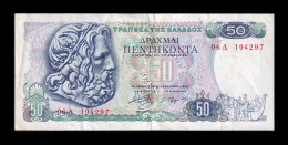 Grecia Greece 50 Drachmai 1978 Pick 199 Mbc Vf - Greece