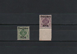 L40   Timbres ** De 1920  Service - Dienstmarken
