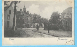 Moerdijk-(Zevenbergen)-1905-Markt Met Sint-Catharinakerk-Boekhan (Rechterkant)-Uitg.Sneep & Maris, Zevenbergen-Rare - Zevenbergen