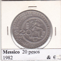 MESSICO 20 PESOS  ANNO 1982 COME DA FOTO - Mexico