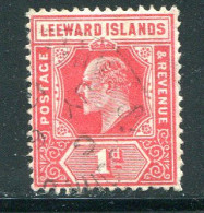 LEEWARD- Y&T N°35- Oblitéré - Leeward  Islands