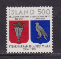 ISLANDIA ANIVERSARIO 1979 Yv 497 MNH - Neufs