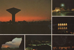 Riyadh Sunset Ministry Of Petroleum Saudi Arabia Rare Arabic Postcard - Saudi-Arabien