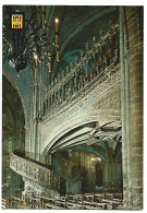 ESCALERA Y CORO, IGLESIA ARCIPRESTAL / STAIR AND CHOIR OF THE ARCHPRIESTHOOD CHURCH.-  MORELLA / CASTELLON.- (ESPAÑA) - Castellón