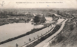FRANCE - Eclusier Vaux - La Vallée De La Somme Et Le Canal Vers Frise - Carte Postale Ancienne - Sonstige & Ohne Zuordnung