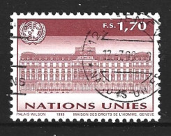 ONU GENEVE. N°378 Oblitéré De 1999. Palais Wilson. - Used Stamps