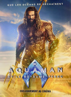 Affiche De Cinéma " AQUAMAN ET LE ROYAUME PERDU  Format 40X60cm - Affiches & Posters