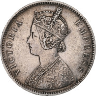 Inde Britannique, Victoria, Rupee, 1883, Calcutta, Argent, TTB+, KM:492 - Colonie