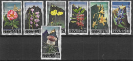 SAN MARINO - 1967 - FIORI - SERIE 7 VALORI - NUOVA MNH** ( YVERT 687\93- MICHEL 880\6 - SS 732\8) - Neufs