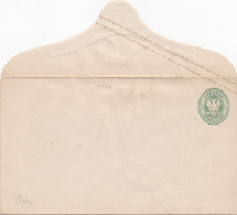 35540# LUEBECK ENTIER POSTAL ENVELOPPE 1/2 SCHILLING LÜBECK NEUF GANZSACHE STATIONERY - Luebeck