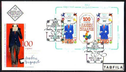 BULGARIA - 2023 - 100th Birth Anniversary Of The Artist Lyuben Zidarov - FDC - Rare - Tir.100 - Ungebraucht