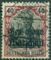 POLOGNE (Occupation Allemande) -  Timbre D'Allemagne De 1905-14 Surchargé - Usati