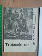 Prog 14 - The Trojan Horse (1961) - La Guerra Di Troia, Steve Reeves, Juliette Mayniel, John Drew Barrymore - Publicité Cinématographique