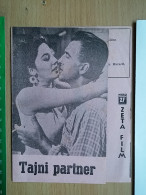 Prog 15 - The Secret Partner (1961) - Stewart Granger, Bernard Lee, Haya Harareet - Publicité Cinématographique