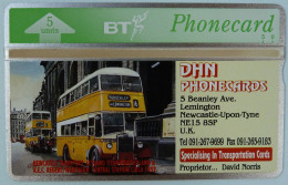 UK - Great Britain - BT & Landis & Gyr - BTP178 - DHN Phonecards - Newcastle Bus - 324H - 500ex - Mint - BT Private Issues