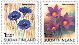 89161 MNH FINLANDIA 2001 FLORA - Unused Stamps
