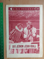 Prog 25 - There Was Once A King... (1955) -Byl Jednou Jeden Král.. -Jan Werich, Vlasta Burian, Irena Kacírková - Publicité Cinématographique