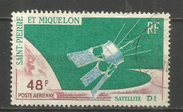 SAN PEDRO Y MIQUELON TERRITORIO FRANCES DE ULTRAMAR CORREO AEREO YVERT NUM. 35 USADO - Used Stamps