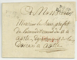 P.95.P. HASSELT Beringen Pour Aoste Aosta 1807 Gendarmerie Imperiale - 1792-1815: Veroverde Departementen