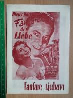 Prog 28 - Fanfaren Der Liebe (1951) - Dieter Borsche, Inge Egger, Grethe Weiser - Publicité Cinématographique