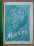 Prog 28 - Madeleine (1950) - Ann Todd, Norman Wooland, Ivan Desny - Publicité Cinématographique