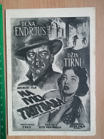 Prog 28 - Where The Sidewalk Ends (1950) - Dana Andrews, Gene Tierney, Gary Merrill - Publicité Cinématographique