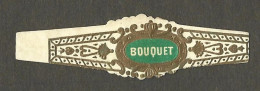 Bague De Cigare   Ancienne  1870 - 1920 -  Tabac -  Bouquet - Bagues De Cigares