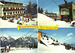 BAD HOFGASTEIN, MULTIPLE VIEWS, WINTER SPORT RESORT, SKI LIFT, ARCHITECTURE, CABLE CAR, AUSTRIA, POSTCARD - Bad Hofgastein