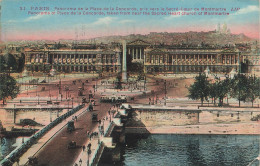 FRANCE - Paris - Panorama De La Place De La Concorde - Carte Postale Ancienne - Sonstige & Ohne Zuordnung