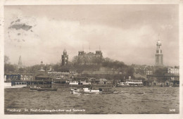 ALLEMAGNE - Hamburg - St Pauli-Landungsbrucken Und Seewarte - Carte Postale Ancienne - Other & Unclassified
