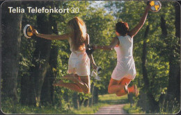 Schweden Chip 299 Jumping Girls (60111/389) - 6043798 - Schweden