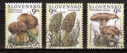 Slowakije Mi 289,291 Zwammen,paddestoelen Gestempeld - Used Stamps