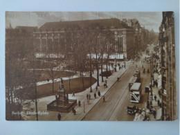 Berlin, Dönhoffplatz An Der Leipziger Straße, Strassenbahn, Busse U.a., 1927 - Mitte