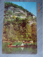 JOHN BOATS ON A STREAM IN THE OZARKS - Other & Unclassified