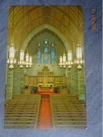 INTERIOR OF THE GOTHIC WILLIAMS CHAPEL ON CAMPUS OF COLLEGE OF THE SCHOOL OF THE OZARKS - Other & Unclassified