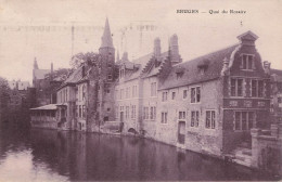 BELGIQUE - Bruges - Quai Du Rosaire - Carte Postale Ancienne - Brugge
