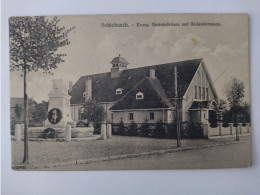 Schlebusch, Evangelisches Gemeindehaus U. Gedenkbrunnen, Leverkusen, 1910 - Leverkusen