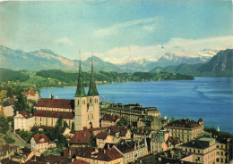 SUISSE - Lucerne Et Les Alpes - Carte Postale Ancienne - Lucerna