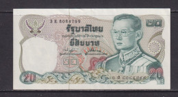 THAILAND - 1981 20 Baht Circulated Banknote - Tailandia