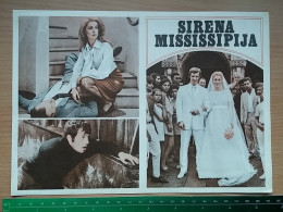 Prog 40 - Mississippi Mermaid (1969) -La Sirène Du Mississipi - Catherine Deneuve, Jean-Paul Belmondo, Nelly Borgeaud - Publicité Cinématographique