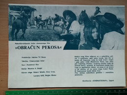 Prog 41 - 2 Once Di Piombo (1966) - Robert Woods, Pier Paolo Capponi, Lucia Modugno - Publicité Cinématographique