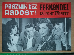 Prog 41 - Father's Trip (1966) -Le Voyage Du Père - Fernandel, Lilli Palmer, Laurent Terzieff Philippe Noiret - Publicité Cinématographique