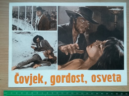 Prog 41 - Man, Pride & Vengeance (1967) -L'uomo, L'orgoglio, La Vendetta - Tina Aumont, Franco Nero, Klaus Kinski - Publicité Cinématographique