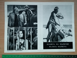 Prog 41 - Planet Of The Apes (1968) - Charlton Heston, Roddy McDowall, Kim Hunter - Publicité Cinématographique